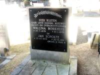 Grafsteen Jan Scholte en Wallina Borkhuis