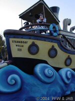 Prinsessen parade: Steamboat Willie