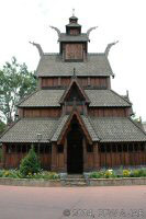 Stave Church - A replica of the Gol Stave church found in the Norwegian Folk Museum in Oslo, Norway.