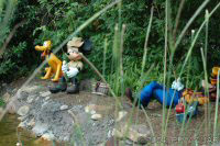 Pluto, Mickey & Goofy