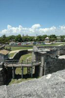 ophaalbrug en het oude deel van St. Augustine