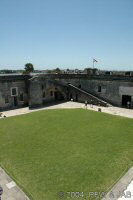 middenplein van het fort