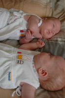 The girls in their Miffy dresses