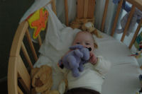 Alexandra with Eeyore