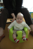 Caroline in de Bumbo