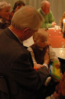Alexandra with granddad