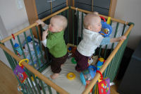 Together in the playpen