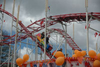 Daddy in the rollercoaster