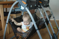 Samen in de kinderstoelen