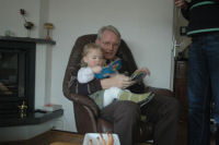 Caroline and granddad