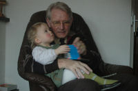 Caroline and granddad