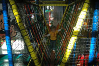 Alexandra on thr rope bridge