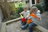 Playing in the sandbox