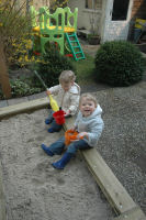 Playing in the sandbox