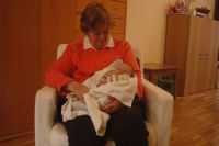 Grandma Emmy with Madeleine