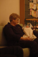 Hilleke is holding Madeleine