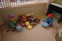 Sinterklaas has left some presents