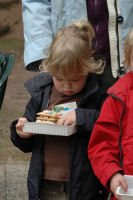 A cookie-tower