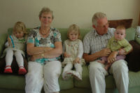 Grandparents visiting